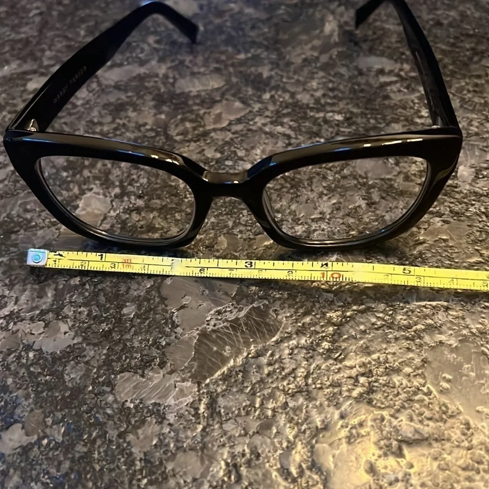 Warby Parker Aubrey Black Glasses N1100 51-19-142 Perfect Condition